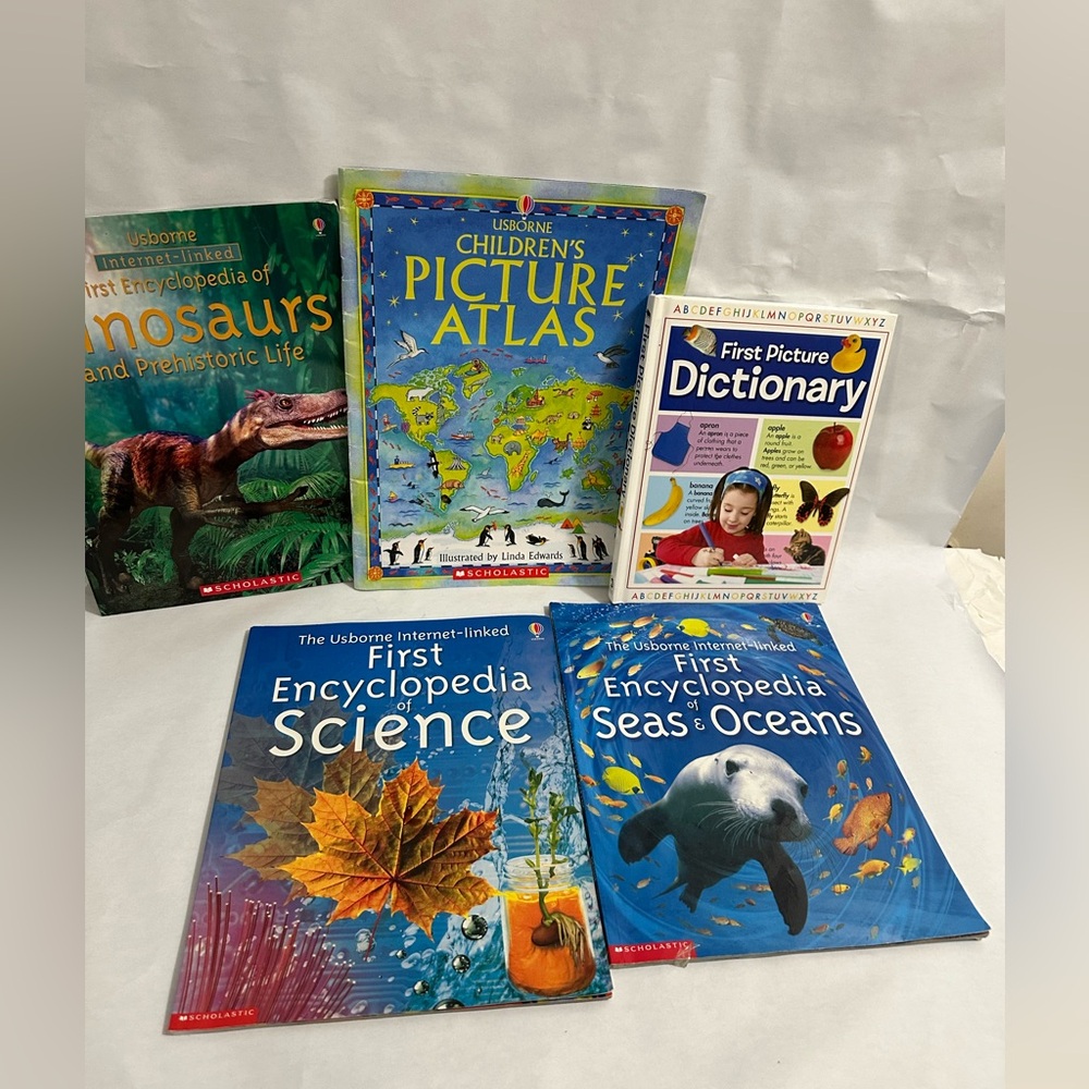 Usborne Children’s first Encyclopedias and Picture dictionary